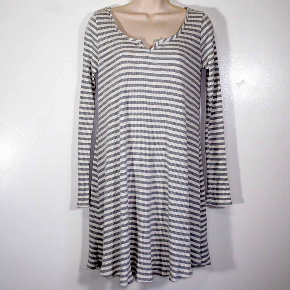 FINAL SALE Altar'd State Ribbed Striped Knit Dress